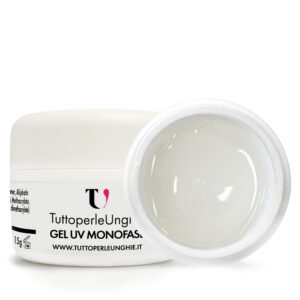 Gel UV Monofase Bianco Lattiginoso Opac 15g