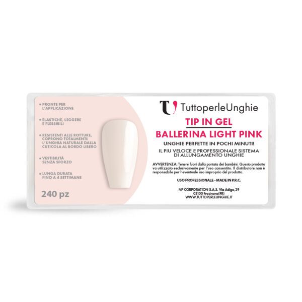Tip in Gel Ballerina Light Pink